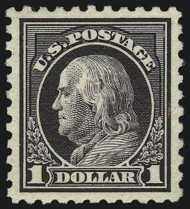 Sale 1061, Lot 3956, 1915-17 Washington-Franklin Issues (Scott 460-518b)