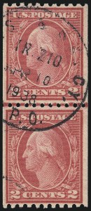 Sale 1061, Lot 3964, 1915-17 Washington-Franklin Issues (Scott 460-518b)