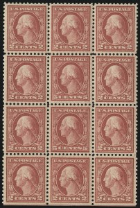 Sale 1061, Lot 3970, 1915-17 Washington-Franklin Issues (Scott 460-518b)