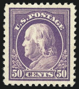 Sale 1061, Lot 3972, 1915-17 Washington-Franklin Issues (Scott 460-518b)
