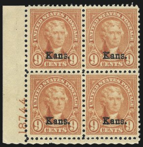 Sale 1061, Lot 4034, 1923 and Later Issues (Scott 575-1688)