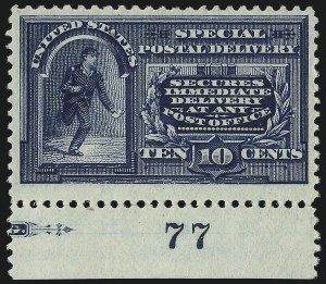 Sale 1061, Lot 4090, Special Delivery, Registration