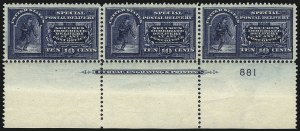 Sale 1061, Lot 4093, Special Delivery, Registration