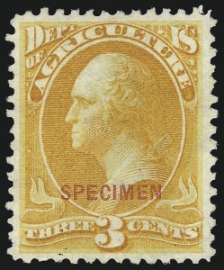 Sale 1061, Lot 4197, Official Specimens