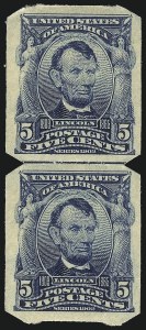 Sale 1061, Lot 4244, Private Vending Machine Perforations