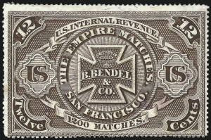 Sale 1061, Lot 4333, Private Die Match Stamps, Akron thru Wm. Gates