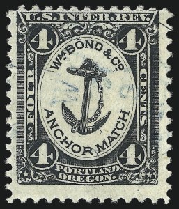 Sale 1061, Lot 4334, Private Die Match Stamps, Akron thru Wm. Gates