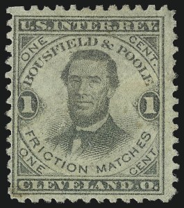 Sale 1061, Lot 4336, Private Die Match Stamps, Akron thru Wm. Gates