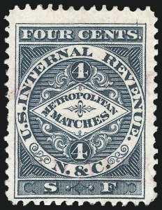 Sale 1061, Lot 4364, Private Die Match Stamps, Goldback thru Wise, Private Die Canned Fruit