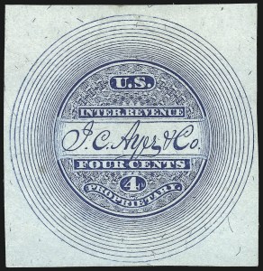 Sale 1061, Lot 4376, Private Die Medicine Stamps, Ayer thru Dalley`s