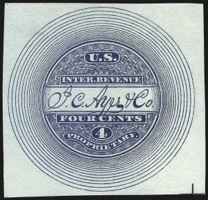 Sale 1061, Lot 4377, Private Die Medicine Stamps, Ayer thru Dalley`s