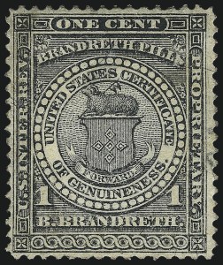 Sale 1061, Lot 4384, Private Die Medicine Stamps, Ayer thru Dalley`s