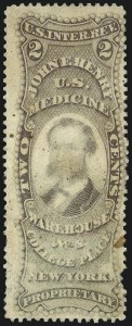 Sale 1061, Lot 4421, Private Die Medicine Stamps, Davis thru Dr. Jayne