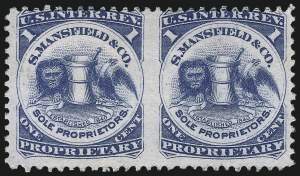 Sale 1061, Lot 4448, Private Die Medicine Stamps, Kelly thru Zeilin