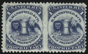 Sale 1061, Lot 4450, Private Die Medicine Stamps, Kelly thru Zeilin