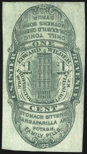 Sale 1061, Lot 4483, Private Die Medicine Stamps, Kelly thru Zeilin