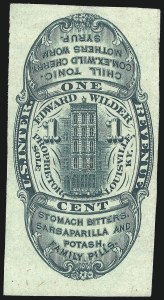 Sale 1061, Lot 4485, Private Die Medicine Stamps, Kelly thru Zeilin