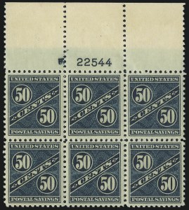Sale 1061, Lot 4552, Postal Savings and Postage Currency