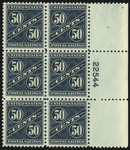 Sale 1061, Lot 4553, Postal Savings and Postage Currency