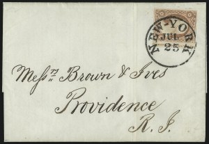 Sale 1062, Lot 100, 3c 1851-56 Issue (Scott 10-11A)