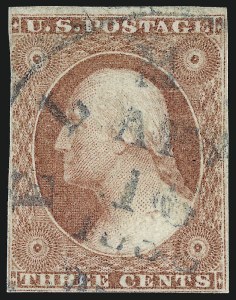 Sale 1062, Lot 109, 3c 1851-56 Issue (Scott 10-11A)
