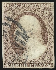 Sale 1062, Lot 110, 3c 1851-56 Issue (Scott 10-11A)