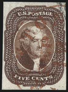 Sale 1062, Lot 113, 5c-12c 1851-56 Issue (Scott 12-17)