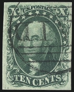 Sale 1062, Lot 118, 5c-12c 1851-56 Issue (Scott 12-17)