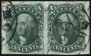 Sale 1062, Lot 122, 5c-12c 1851-56 Issue (Scott 12-17)