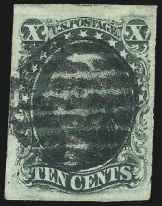Sale 1062, Lot 123, 5c-12c 1851-56 Issue (Scott 12-17)