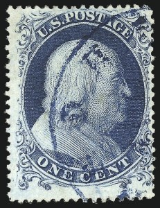 Sale 1062, Lot 128, 1c-5c 1857-60 Issue (Scott 18-30A)