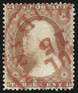 Sale 1062, Lot 137, 1c-5c 1857-60 Issue (Scott 18-30A)