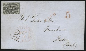 Sale 1062, Lot 17, Postmasters Provisionals