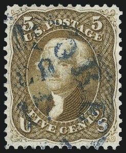 Sale 1062, Lot 190, 1861-66 Issue (Scott 56-69)