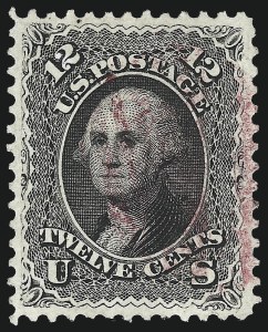 Sale Number 1062, Lot Number 201, 1861-66 Issue (Scott 56-69)