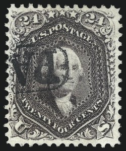Sale 1062, Lot 202, 1861-66 Issue, cont. (Scott 70-70d)