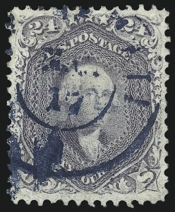 Sale 1062, Lot 230, 1861-66 Issue, cont. (Scott 70-70d)