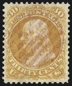 Sale 1062, Lot 233, 1861-66 Issue, cont. (Scott 71-78c)
