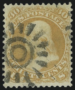 Sale 1062, Lot 234, 1861-66 Issue, cont. (Scott 71-78c)