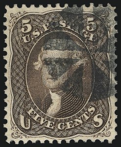 Sale 1062, Lot 249, 1861-66 Issue, cont. (Scott 71-78c)
