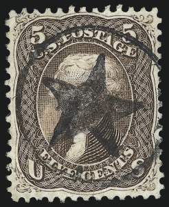 Sale 1062, Lot 251, 1861-66 Issue, cont. (Scott 71-78c)