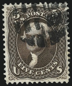 Sale 1062, Lot 252, 1861-66 Issue, cont. (Scott 71-78c)