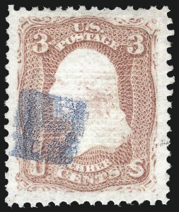 Sale 1062, Lot 266, 1867-68 Grilled Issue (Scott 79-101)