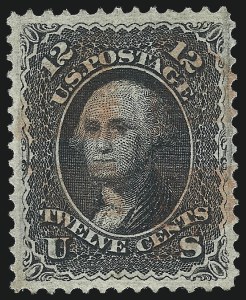 Sale 1062, Lot 267, 1867-68 Grilled Issue (Scott 79-101)