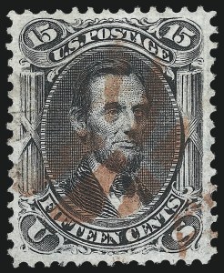 Sale 1062, Lot 284, 1867-68 Grilled Issue (Scott 79-101)