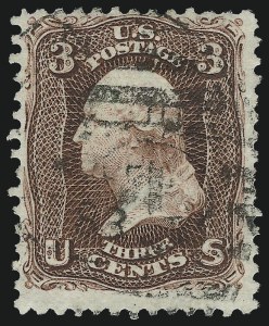 Sale 1062, Lot 291, 1875 Re-Issue of 1861-66 Issue (Scott 102-111)