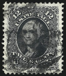 Sale 1062, Lot 294, 1875 Re-Issue of 1861-66 Issue (Scott 102-111)
