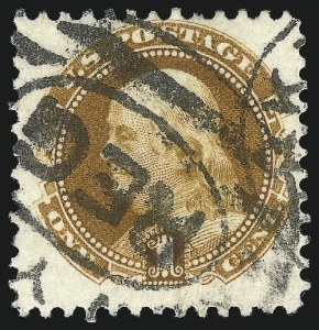 Sale 1062, Lot 344, 1875 Re-Issue of 1869 Pictorial Issue (Scott 123-133a)