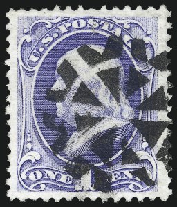 Sale 1062, Lot 362, 1870-71 National Bank Note Co. Ungrilled Issue (Scott 145-155)