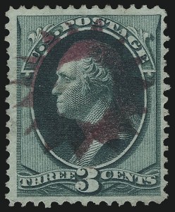 Sale 1062, Lot 363, 1870-71 National Bank Note Co. Ungrilled Issue (Scott 145-155)